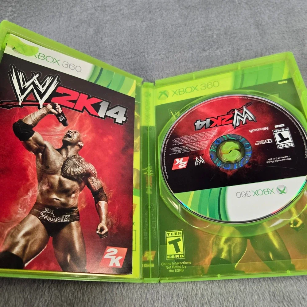 WWE 2K14 Xbox 360 Microsoft 2013 Wrestling Game CIB 30 Years of WrestleMania